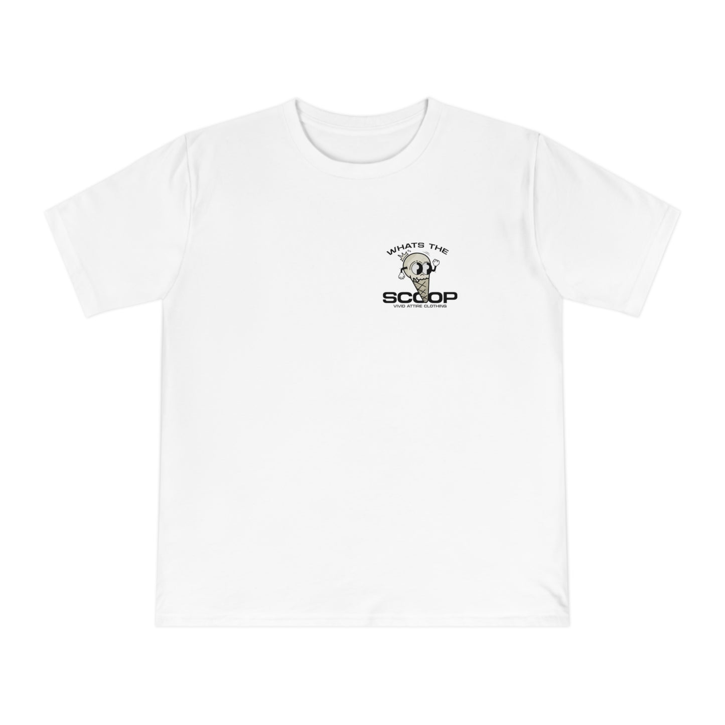 002 What's The Scoop White T-Shirt