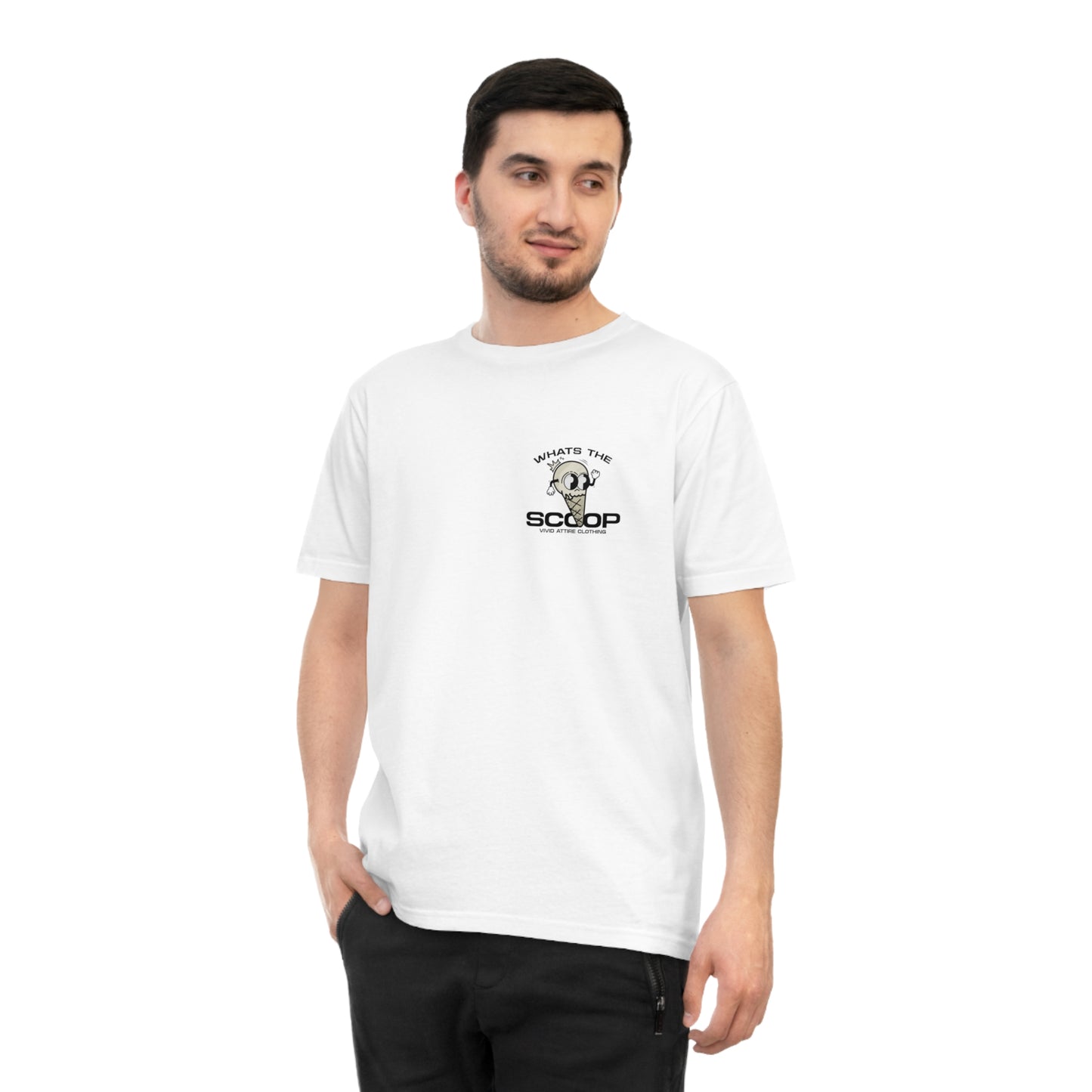 002 What's The Scoop White T-Shirt