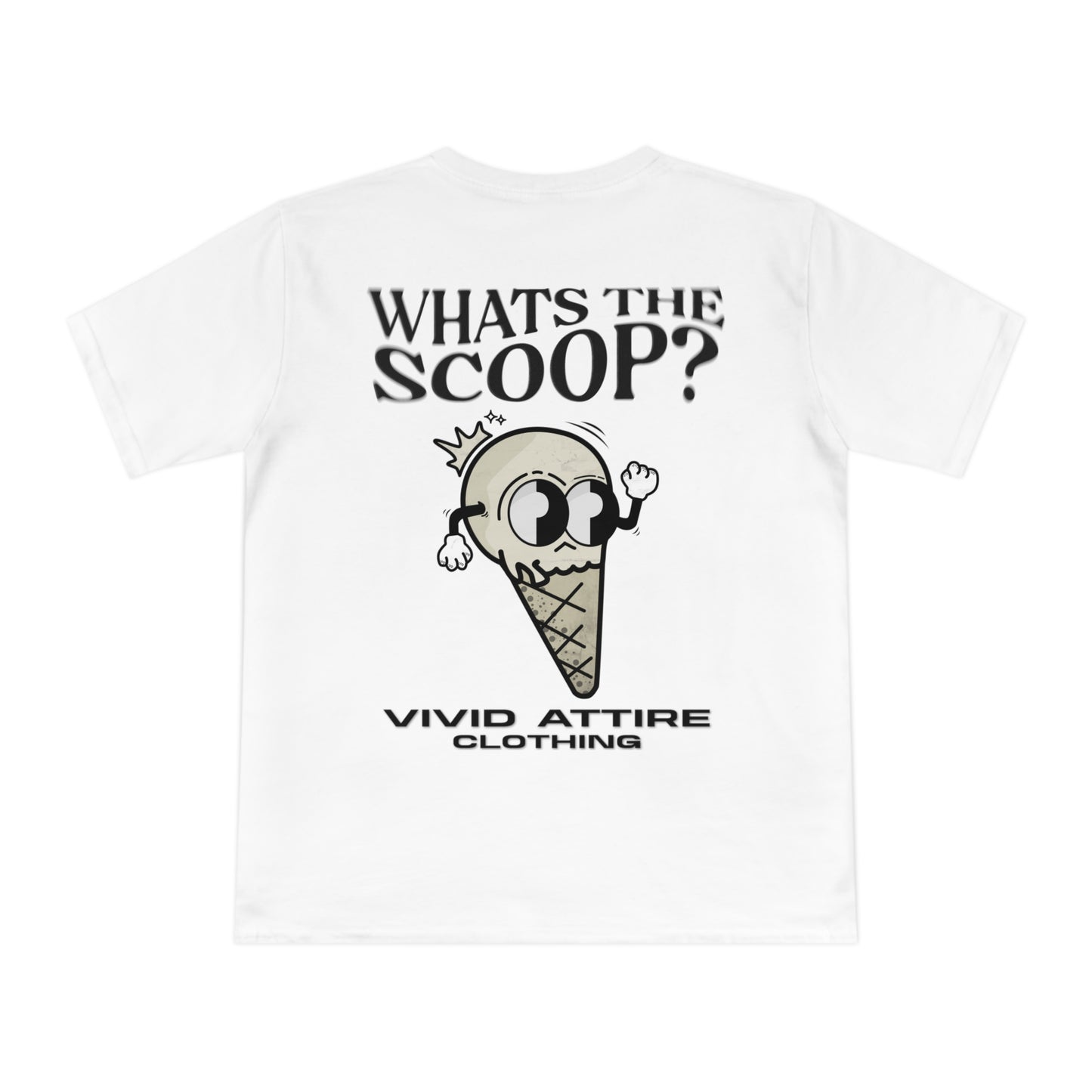 002 What's The Scoop White T-Shirt