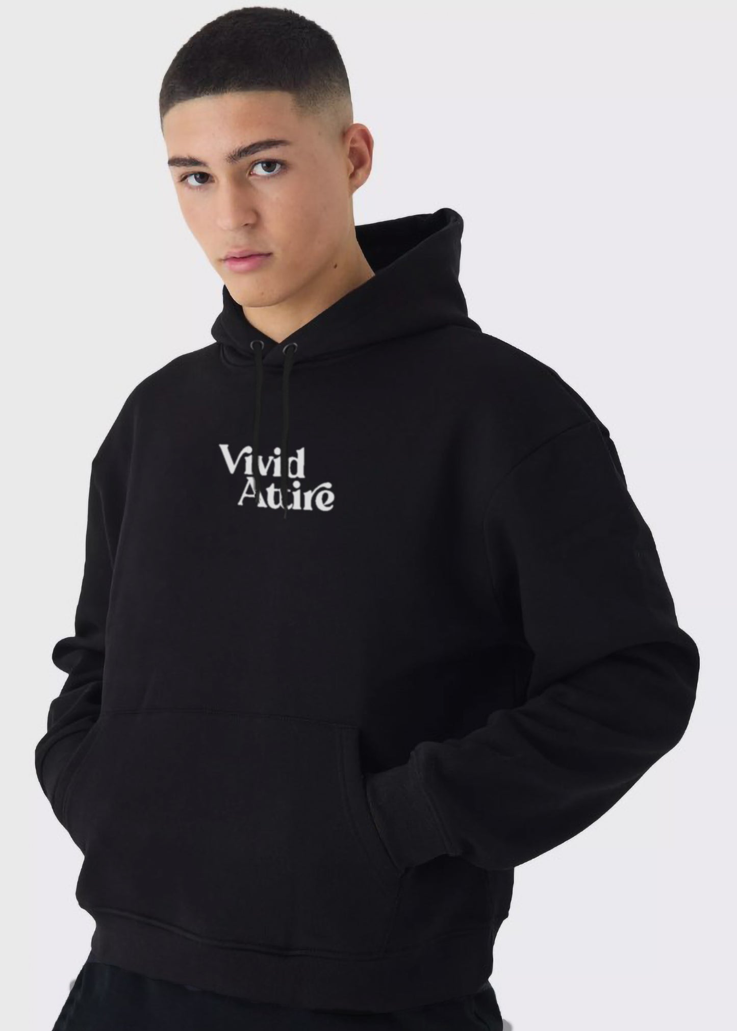 001 Chill Time Black Hoodie