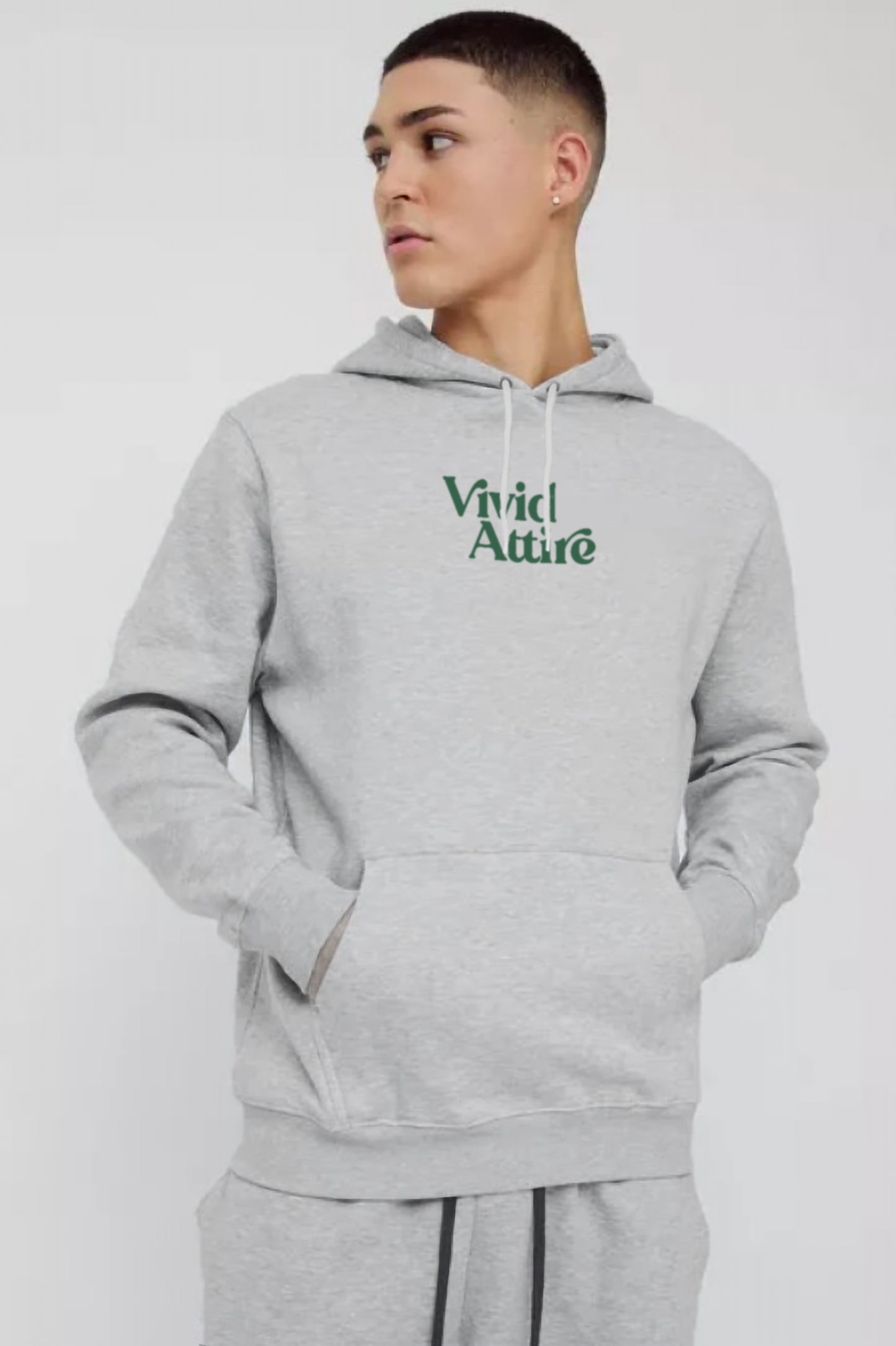 001 Chill Time Grey Hoodie