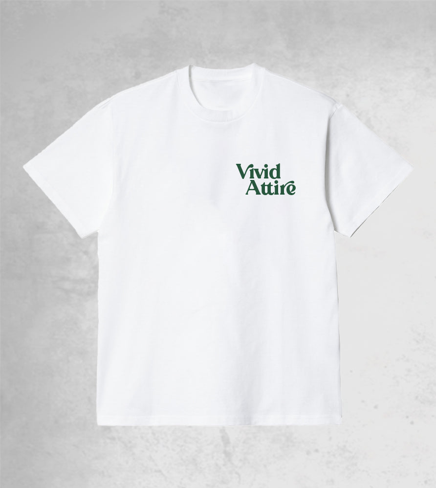 Chill Time 001 White T-Shirt - Vivid Attire Clothing