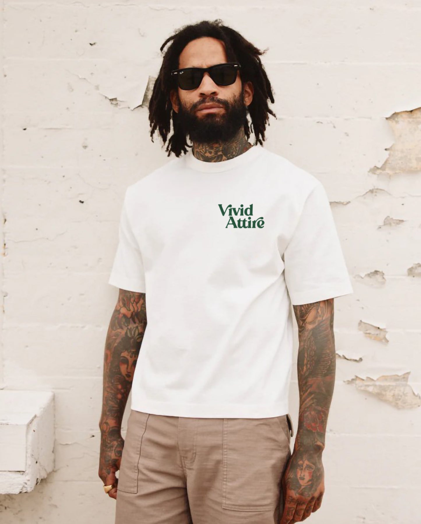 Chill Time 001 White T-Shirt - Vivid Attire Clothing